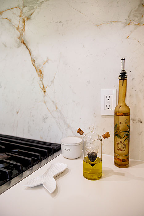 image of beautiful luxury kitchen with neolith countertops and UA Floors flooring